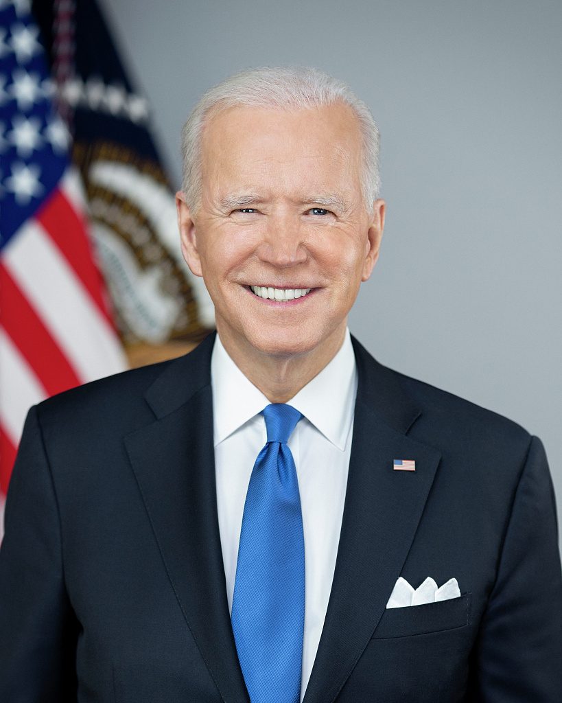 Official White House portrait of President Joe Biden